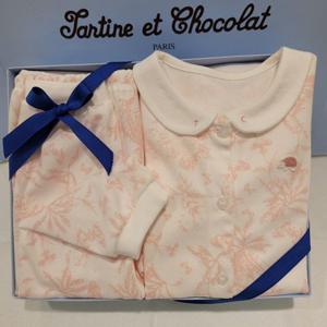 [쇼콜라] 쇼콜라 핑크벨라내의 (TNOXXS121)여아가을겨울실내복임신출산백일선물 TNOXXS121