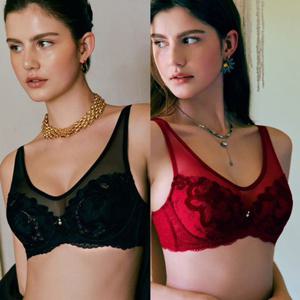 [와코루 란제리] C D컵 살루트 풀컵 감싸주는 벨벳 터치 풀메이크업 브라 WBR0463CD 90C DBR0463C