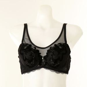 [와코루 란제리] 살루트 메탈릭 벨벳 터치 풀 메이크업 브라 DBR0463A