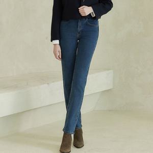 [뱅뱅][뱅뱅] 여성 라이크라 이중직 기모 데님 인디고_380482198