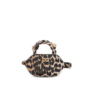 가니 나노 부 레오파드 프린트 미니 백 B3010038