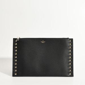 발렌티노 락스터드 여성 클러치백 블랙 1W2P0Y03 VSH 0NO