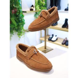 [고세] 고세 여성 데일리 링 양털 로퍼 OZP5F082 2CM OZP5F082