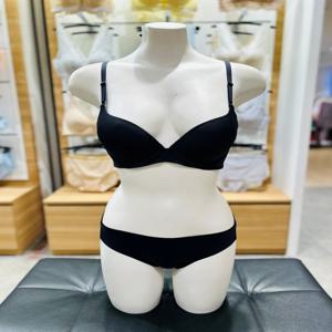 [보디가드] 예스 YD01 풀컵 기본브라 햄팬티 셋트BK YSWBA001 YSWPA001