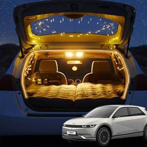 아이오닉5 차박 식빵등 LED 트렁크 조명 감성무드