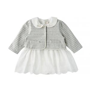 [밍크뮤] 체크가디건SET바디슈트 3611260412 3611260412