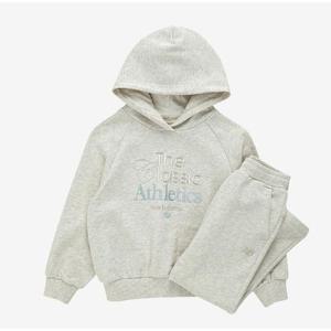 뉴발란스 키즈 여아 크롭 후디 부츠컷 셋업 BB NK9YF1805G 33