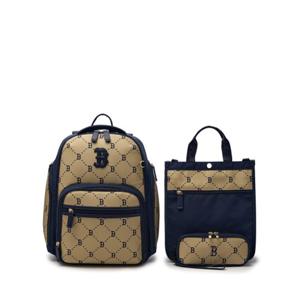 MLB 키즈 자카드 모노그램 책가방 세트 BOS A5 7ABKMD35N 43NYS 50BKS