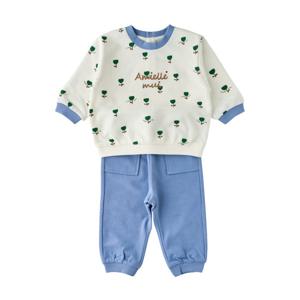 [밍크뮤] 밍크큐CH 아미띠에 튤립상하세트(백일돌어린이집등원룩)3617067201 3617067201