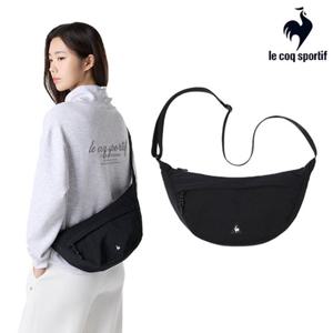 [르꼬끄] 남녀공용 데일리 호보 크로스백 QR123ABG13_BLK QR123ABG13