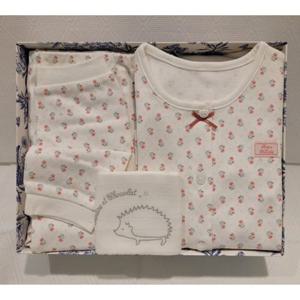 [쇼콜라] 쇼콜라 로즈내의손수건1매세트 (TNPRXS529A)봄가을여아실내복출산백일돌두돌선물 TNPRXS529A