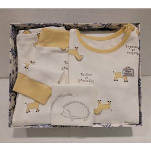 [쇼콜라] 쇼콜라 조랑말슬림상하손수건1매증정 (TNPRXS589A)공용봄가을실내복출산백일돌두돌선물 TNPRXS589A