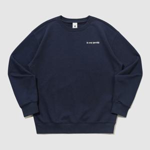 [르꼬끄] 백그래픽 루즈핏 맨투맨 QR123LFS22 QR123LFS22