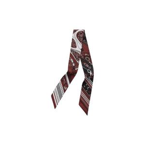 에르메스 페스티벌 드 아마존 반다나 트윌리 부르고뉴 블랑 누아 H064217S06