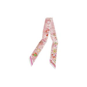 에르메스 포니 피트 스탑 트윌리 블랑 로즈 멀티꼴로르 H064207S02