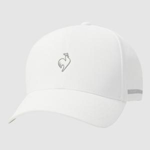 [르꼬끄] 남녀공용 심실링 폴리 베이스볼캡 QR123ACP13_OWT QR123ACP13