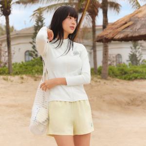 [레노마수영복]여성 인조이 집업 래쉬가드 CS2F951