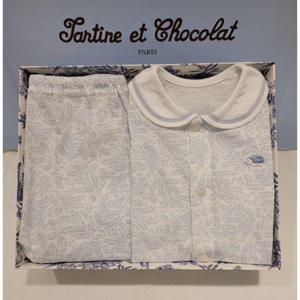 [쇼콜라] 쇼콜라 BH르네내의 (TNPMXS193B)남아여름실내복출산백일돌선물 TNPMXS193B