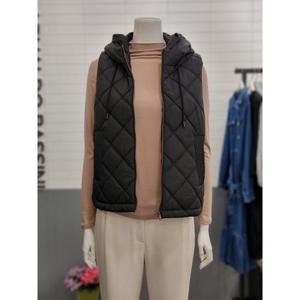 아날도바시니 세이브존02 후드 패딩 조끼 AY11PD41W