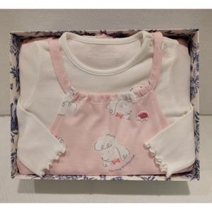 [쇼콜라] 쇼콜라 GL강아지멜빵상하복 (TTPMOW082P)여아봄외출복출산백일돌선물 TTPMOW082P