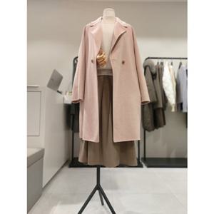 [쉬즈미스] 쉬즈미스 (SWHCTO41130) 더블 투버튼 핸드메이드 코트 SWHCTO41130