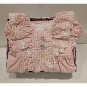 [쇼콜라] 쇼콜라 GJ쥬엘체크원피스 (TTOMOE1031)여아여름외출복백일돌두돌선물 TTOMOE1031