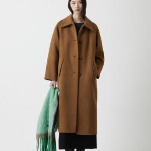 [주크] 헤어리 알파카블렌디드 싱글 코트 Z254MSG531