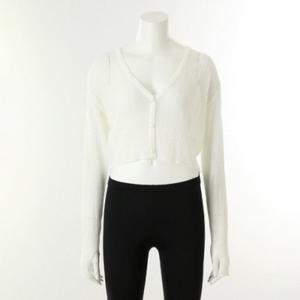 [와코루 란제리] 스트랍 슬립위에 걸치는 허리기장의 가디건제품 WDW1000A