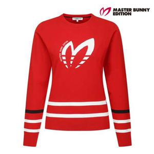 [마스터바니에디션] 여성 투톤 심볼  자카드 슬림 긴팔 니트 421F1SR205RE 421F1SR205