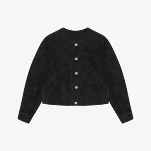 베스띠벨리 세이브존04 라운드넥 스웨이드 자켓 BKJXB21610