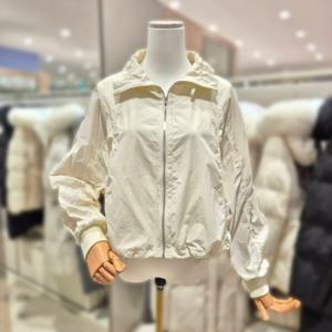 [비지트인뉴욕]밑단 스트링 오버핏 숏 점퍼 VC3JP10