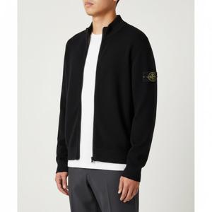 스톤아일랜드  FW25 남성 와펜 패치 울 가디건 K2S155100062 S00A1 V0029
