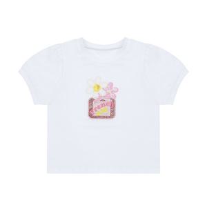 [프렌치캣] 프렌치캣5 화이트향수티셔츠 (Q62DAT030) Q62DAT030