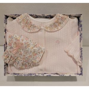 [쇼콜라] 쇼콜라 세레나슈트모자세트 (TNPMUS133A)여아여름실내복임신출산백일선물 TNPMUS133A