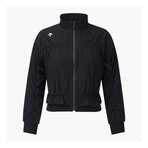 데상트 GOLF 여성 셔링 블루종 안감 점퍼 (DQ32WFBL81) DQ32WFBL81_BLKG 280222