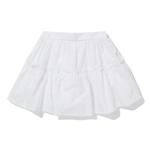[블루테일] 블루테일2 AAB2SK01WT 주니어 여아 화이트 셔링 스커트 AAB2SK01WT