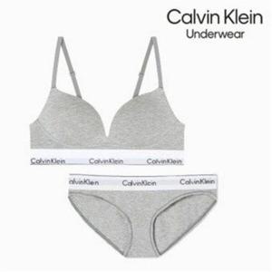 캘빈클라인 여성 아이콘 코튼 모달 푸쉬업 브라 SET (QF8502AD-QF8520 P7A) 393618
