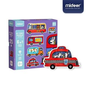 오감발달 mideer 나의 첫퍼즐놀이 교통탈것 MD0077-1