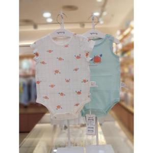 아가방 세이브존06 크랩뱀부바디수트세트 01S3175J21