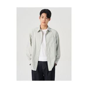 에잇세컨즈 8SECONDS 60수 코튼 포플린 오버핏 셔츠 라이트 그린 (424264LY2L) 424264LY2L 405481