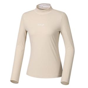 [피레티] 와이드앵글 여성 VA 골지 하이넥 티셔츠 WWP23291 WWP23291