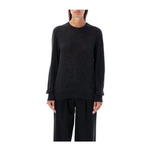 생로랑 캐시미어 실크 크루넥 스웨터 781570Y76LZ 1270 CHARBON