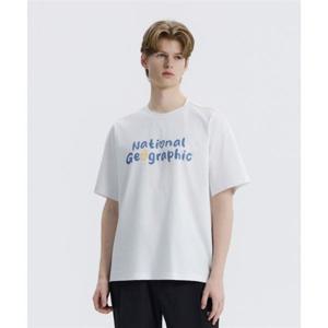 내셔널지오그래픽 NATIONALGEOGRAPHIC N262UTS902 소로나 쿨 하트로고 세미오버핏 반팔 티셔츠 WHITE N262UTS902010 406911