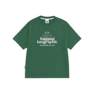 내셔널지오그래픽 NATIONALGEOGRAPHIC N262UTS971 캐스터 빅그래픽 반팔 티셔츠 GREEN HILLS N262UTS971524 406777
