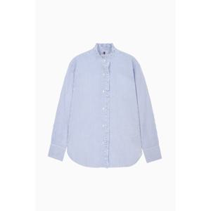 [타미힐피거 여성] T22F7WSH053WT1 포플린 러플 셔츠 T22F7WSH053WT1