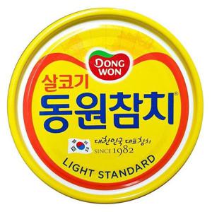 참치통조림 참치캔(동원 살코기라이트스탠다드 200g)X12
