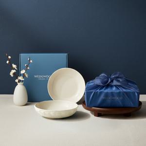 [웨지우드] [보자기포장] 웨지우드 페스티비티 22cm 파스타볼 2p (아이보리)