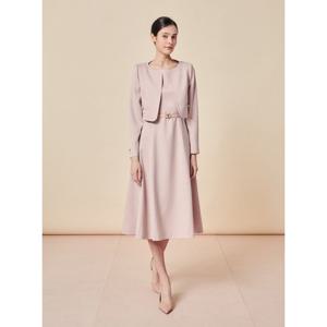 지고트 JIGOTT 지고트 JS3A0OP404 노블 실루엣 레이어드 원피스 JS3A0OP40