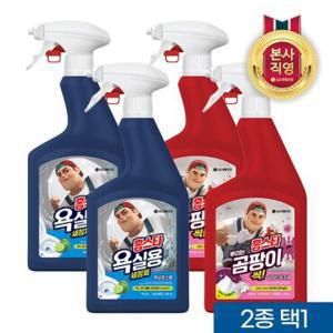 [빠른배송] 홈스타 맥스프레쉬 900mlx4개 (욕실용세정제/뿌리는곰팡이싹) 2종 택1