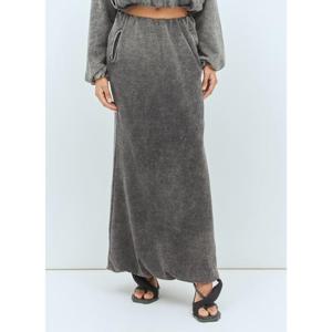 26 SS 디젤 여성 O 튤립 맥시 스커트 dsl0258001blk